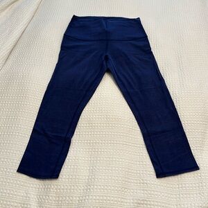 Lululemon cropped cotton wunder under legging